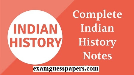 Indian History Important Questions for Competitive exam 2021