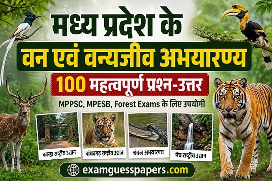 मध्य प्रदेश के वन एवं वन्यजीव अभयारण्य